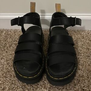 Dr Martens Blaire Hydro Leather Strap Sandals